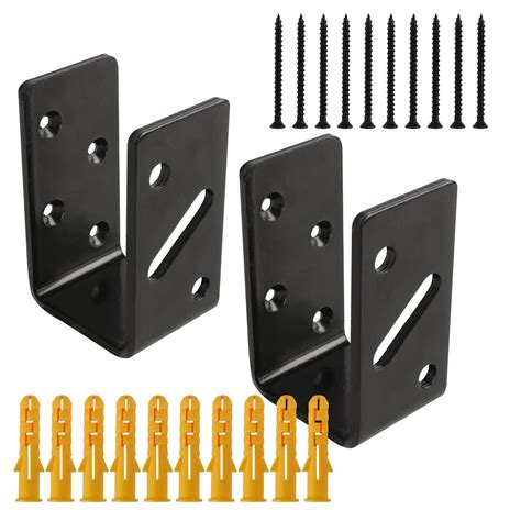 metal brackets for locking door|door barricade brackets for 2x4.